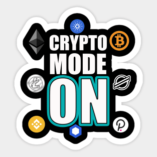 Crypto Mode On Sticker